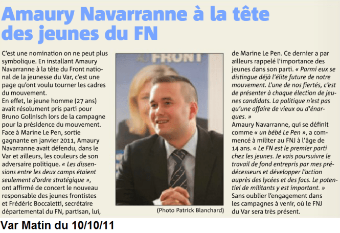 Var Matin du 10 octobre a